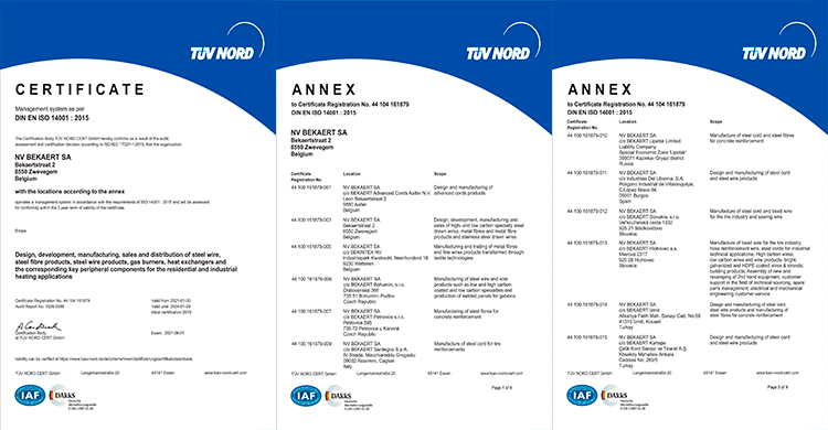 Certificação ISO14001