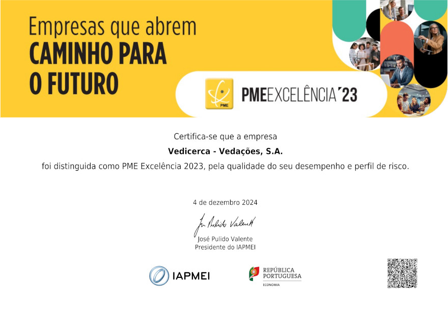 Certificado PME Excelência 2023